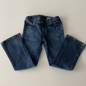 Armani Junior Girls Blue Jeans New